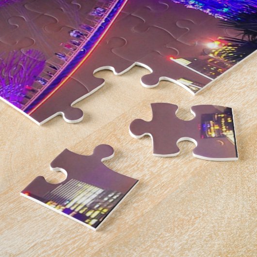 Gärten entlang der Bucht von Singapur . Jigsaw Puz Puzzle (Seite)