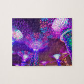 Gärten entlang der Bucht von Singapur . Puzzle (Horizontal)