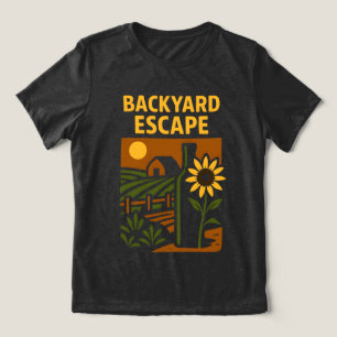 Garten Escape Gärtnern und Natur Lover Geschenk Tri-Blend Shirt