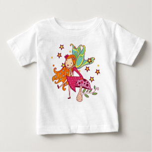 Garten-Fee auf Pilz Baby T-shirt