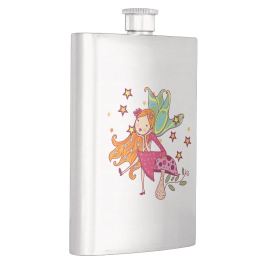 Garten-Fee auf Pilz Flachmann (Rechts)