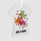 Garten-Fee auf Pilz Ornament (Vorderseite)