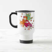 Garten-Fee auf Pilz Reisebecher (Links)