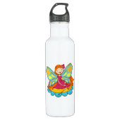 Garten-Fee Edelstahlflasche (Vorderseite)