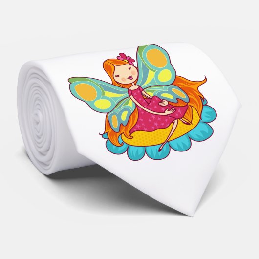 Garten-Fee Krawatte (Gerollt)