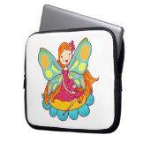 Garten-Fee Laptopschutzhülle (Vorderseite Links)