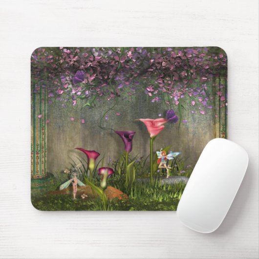 Garten-Fee-Mausunterlage Mousepad (Mit Mouse)