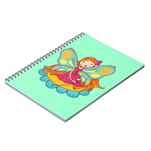 Garten-Fee Notizblock (Linke Seite)