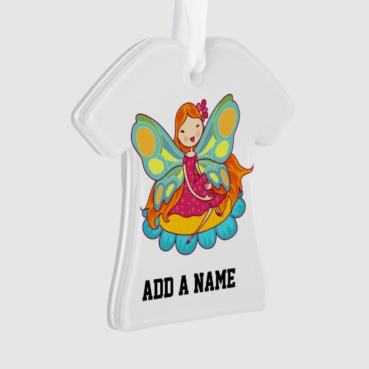 Garten-Fee Ornament (Vorderseite)