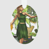 Garten-Fee Ornament (Vorderseite)