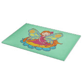 Garten-Fee Schneidebrett (Ecke)