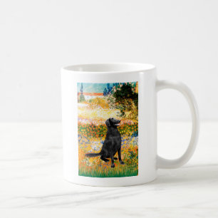 Garten - Flat Coated Retriever Kaffeetasse