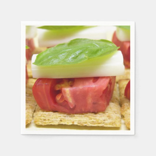 Garten Frische Leckerei Serviette (Vorderseite)