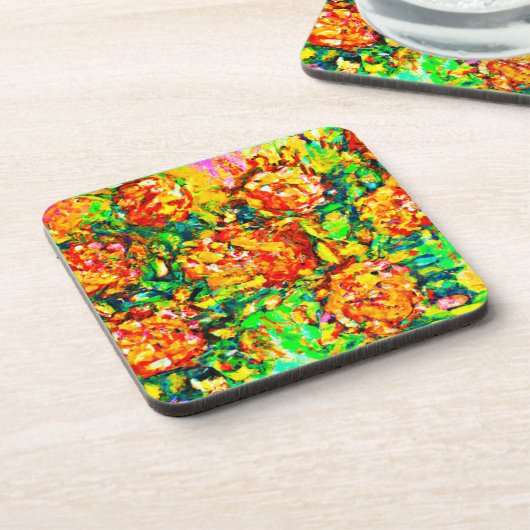 Garten Frische Pasta machen Getränkeuntersetzer (Linke Seite)