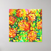 Garten Frische Pasta machen Leinwanddruck (Vorderseite)