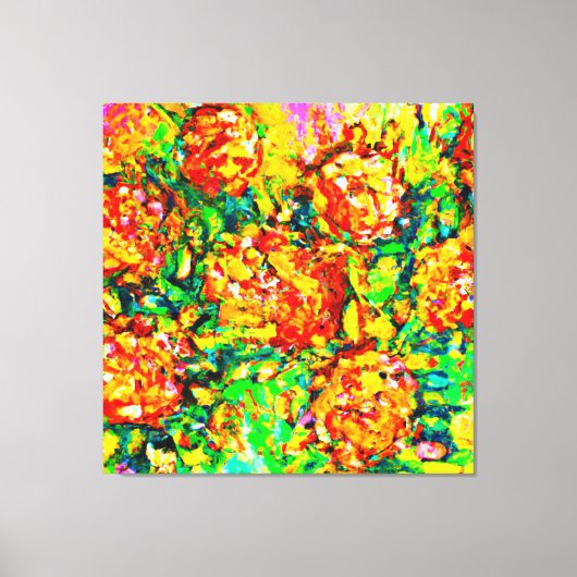 Garten Frische Pasta machen Leinwanddruck (Vorderseite)