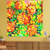 Garten Frische Pasta machen Leinwanddruck (Insitu (Wohnzimmer))