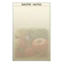 Garten-frisches Rezept-Briefpapier