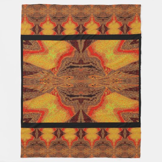 Garten Gaias 14 Fleecedecke (Vorderseite)