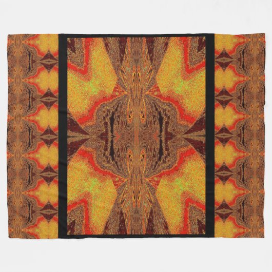 Garten Gaias 14 Fleecedecke (Vorderseite (Horizontal))