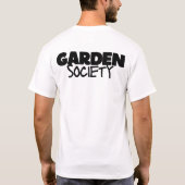 Garten Gesellschaft Logo T-Shirt (Rückseite)