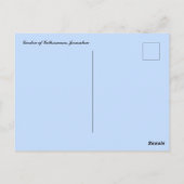 Garten Gethsemane Jerusalem 2 Postkarte (Rückseite)