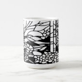 Garten Glasmalerei Kaffeetasse (Mittel)
