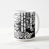 Garten Glasmalerei Kaffeetasse (VorderseiteRechts)