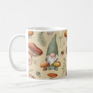 Garten-Gnom-Pilz-Cottagecore-Tasse Kaffeetasse
