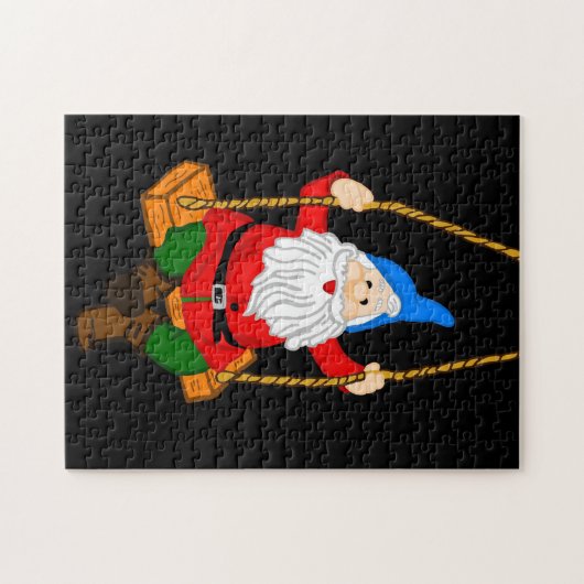Garten-Gnome auf dem Swing Puzzle (Horizontal)