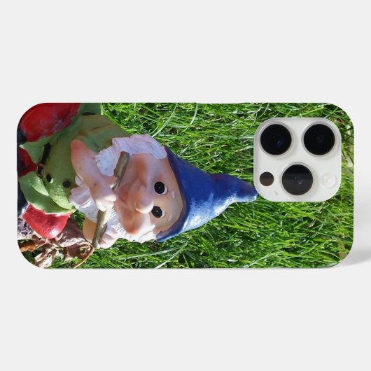 Garten-Gnome im Garten Mythische Magie Case-Mate iPhone Hülle (Rückseite (Horizontal))