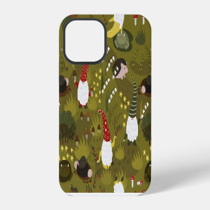 Garten Gnomes: Humorreiche Fauna. iPhone 12 Hülle