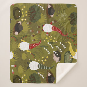 Garten Gnomes: Humorreiche Fauna. Sherpadecke