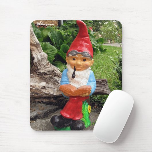 Garten Gnomes Mousepad (Mit Mouse)