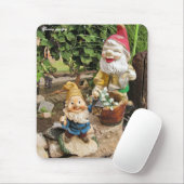Garten Gnomes Mousepad (Mit Mouse)