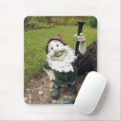 Garten Gnomes Mousepad (Mit Mouse)