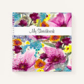 Garten Goodness Wasserfarben Notizblock (Vorderseite)