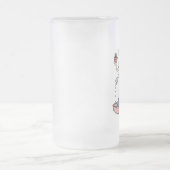 Garten-Göttin Mattglas Bierglas (Mittel)