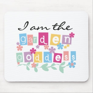 Garten-Göttin Mousepad