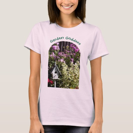 Garten-Göttin Niedlich T-Shirt (Vorderseite)