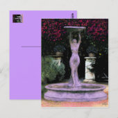 Garten Göttin ~ Postkarte (Vorne/Hinten)