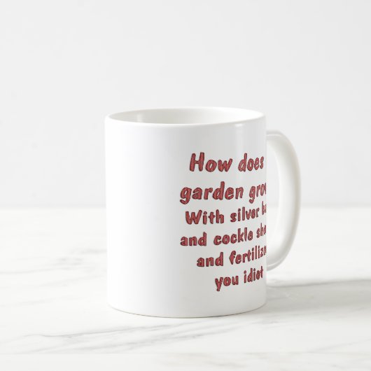 Garten Grow Kaffeetasse (VorderseiteRechts)