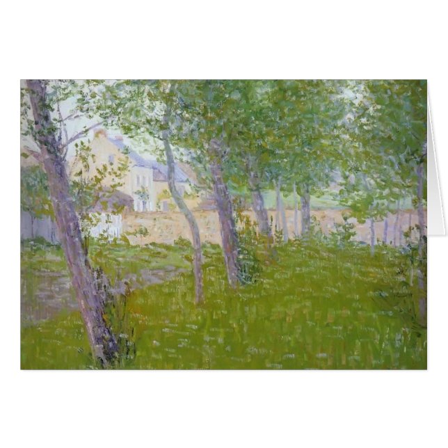 Garten Gustave Loiseau- durch das Haus (Vorderseite (Horizontal))