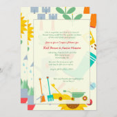 Garten-Halle-Einladung Einladung (Vorne/Hinten)