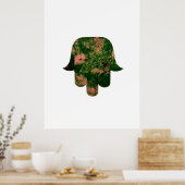 Garten Hamsa Ballon Malstudio Kunst Poster (Küche)