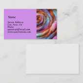 Garten-Hand gefärbte umherziehende Visitenkarte (Vorne/Hinten)