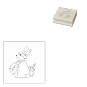 Garten-Hasen-Stempel Gummistempel (Stempel)