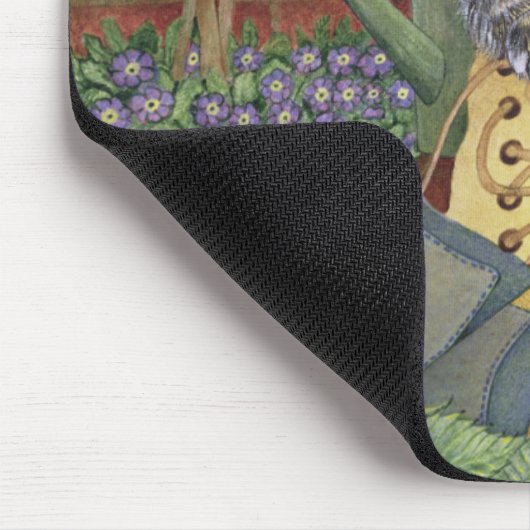 Garten-Helfer Mousepad (Ecke)