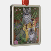 Garten-Helfer Silbernes Ornament (Rechts)