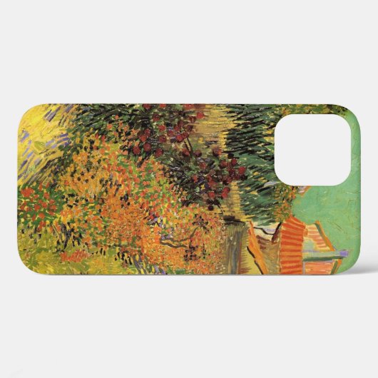 Garten Hinter einem Haus von Vincent van Gogh Case-Mate iPhone Hülle (Rückseite (Horizontal))